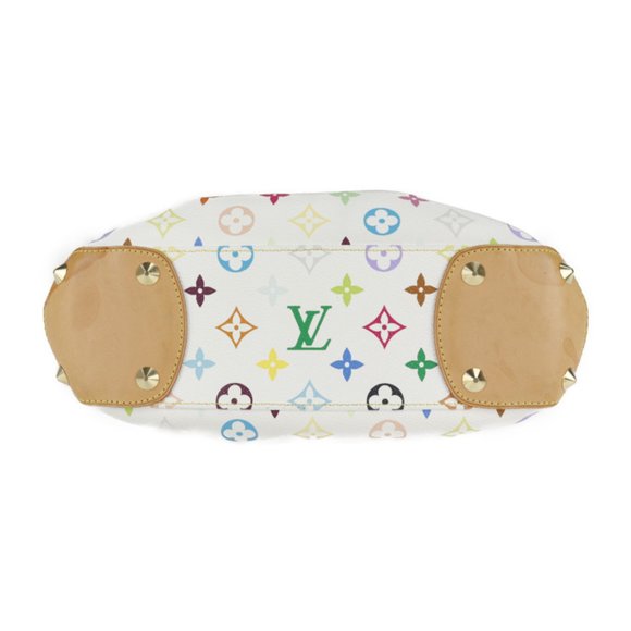 LOUIS VUITTON Judy PM Handbag M40257 Monogram Multicolor Leather Bron Semi-Shoul - Picture 4 of 8